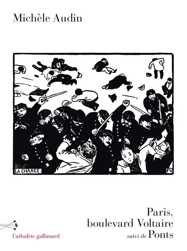 Paris, boulevard Voltaire suivi de Ponts de Michèle Audin parait le 23 mars 2023