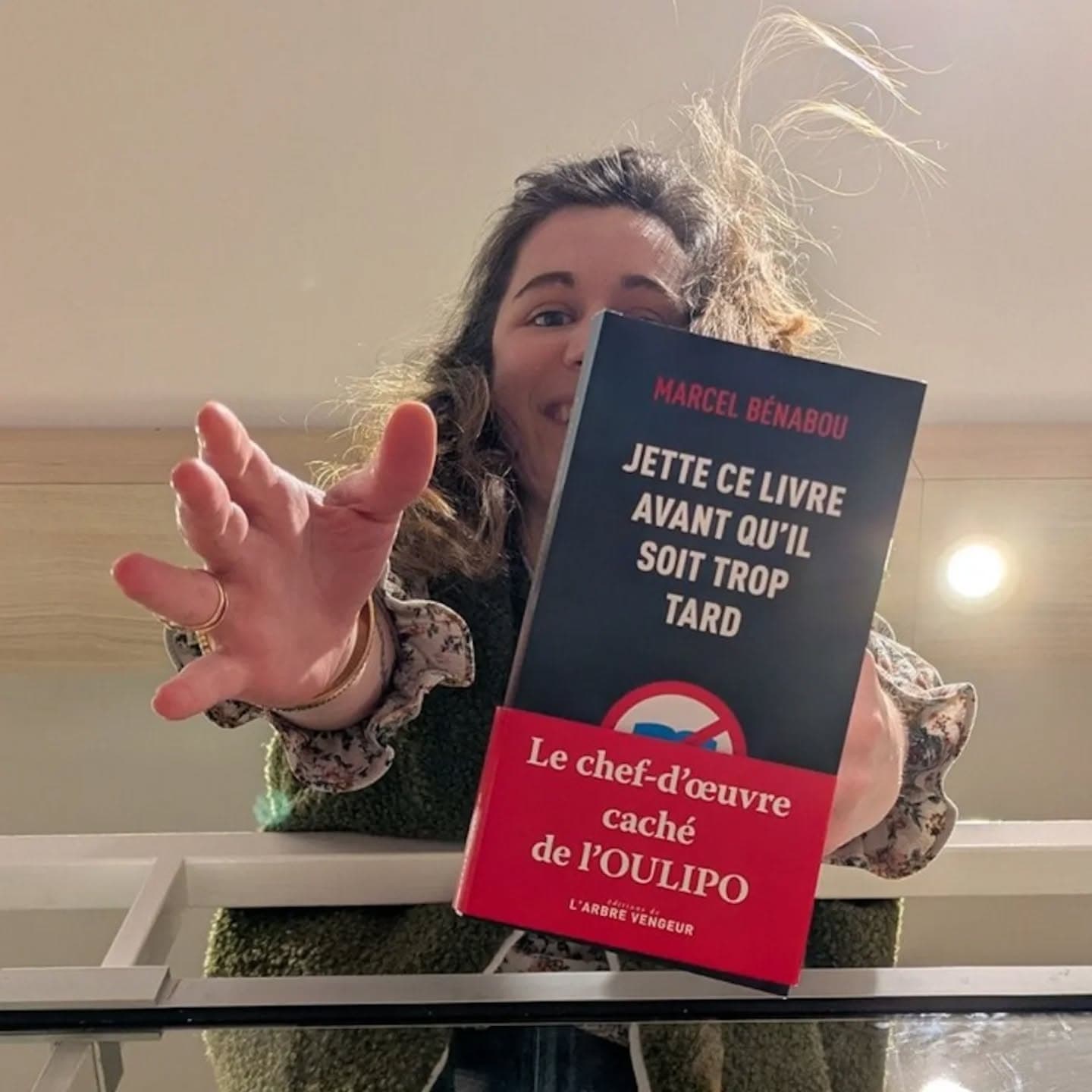 OULIPIENS EN LIBRAIRIE Marcel BÉNABOU : "Jette ce livre avant qu'il soit trop tard" (éditions de l'Arbre Vengeur) La première édition avait…