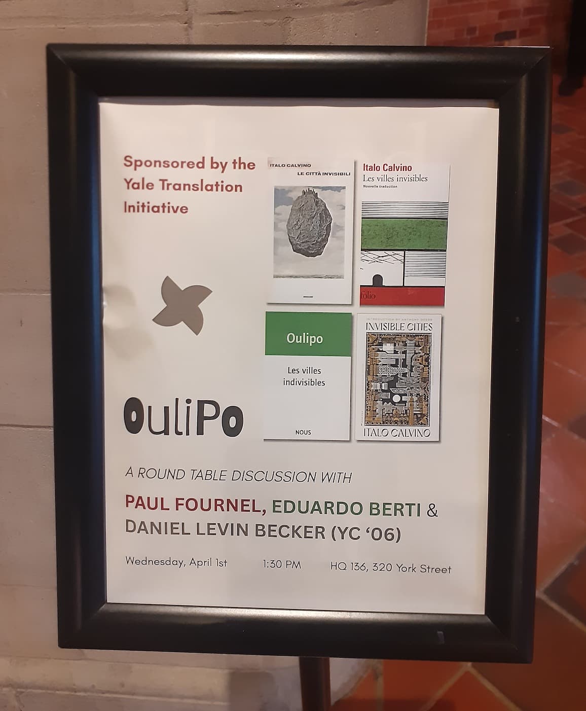 Fin de la tournée américaine de l'Oulipo. Une semaine de lectures, rencontres et ateliers à la Villa Albertine de New York, à la Librairie G…